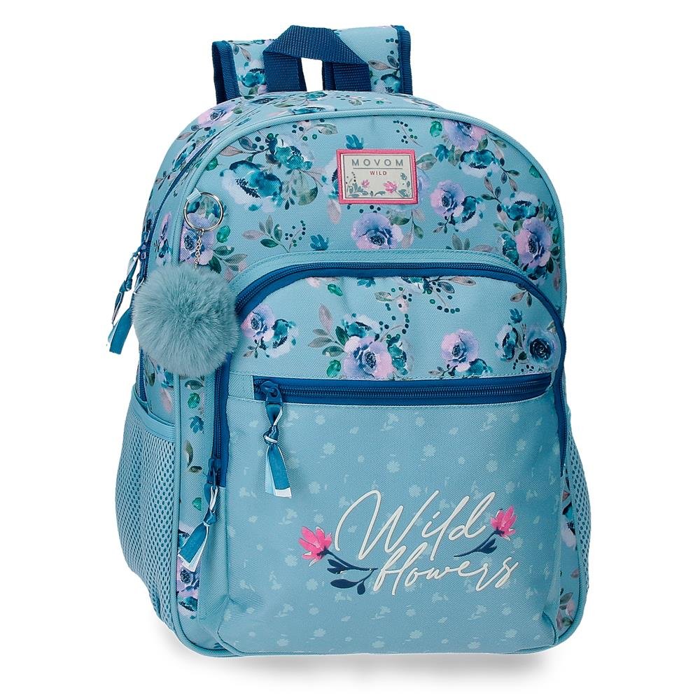 MOCHILA 38CM MOVOM WILD FLOWERS