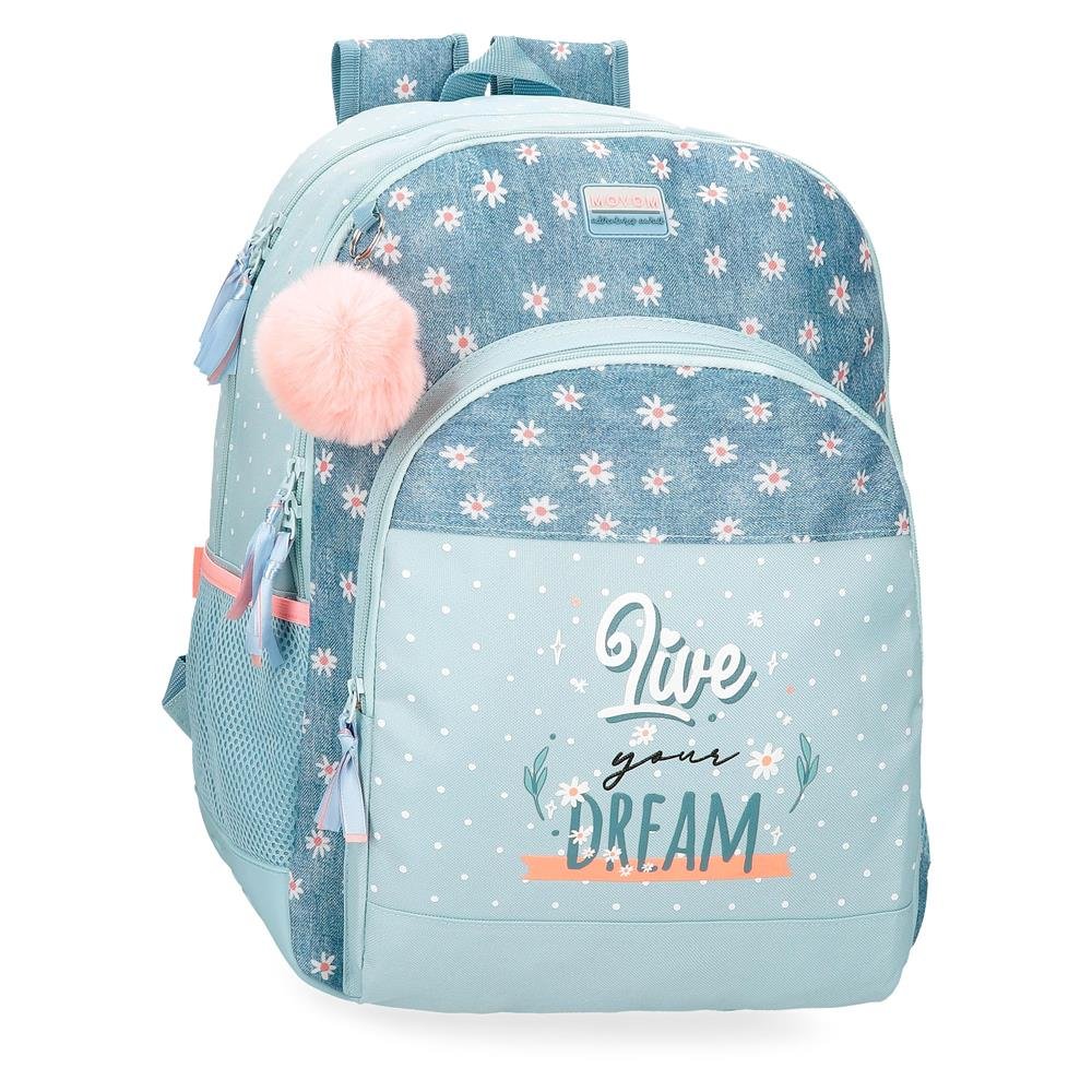 MOCHILA ADAP. 46CM 2C.MOVOM LIVE YOUR DREAMS