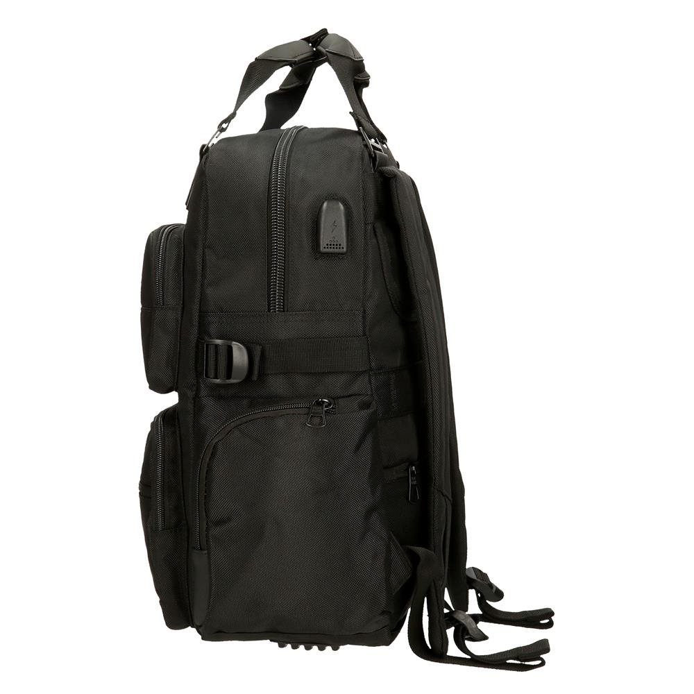 MOCHILA ADAP. PORTAORD. PJL BROMLEY 24 NEGRO – Image 4