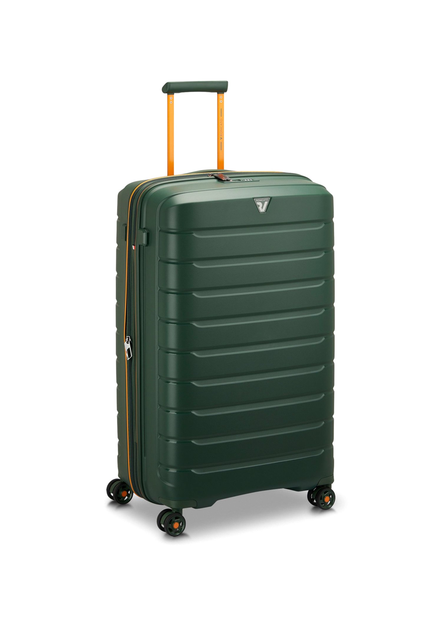 41818147-47 Trolley Grande 4R B-Flying Move Verde Mimetico Green Suitcase 78 cm