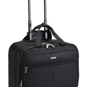 Rolling Tote 17" Roncato Easy Office 2.0 2724 Black