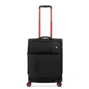 Roncato Move 55cm Carry On 2.3Kg Lightweight Luggage - Smoke Black